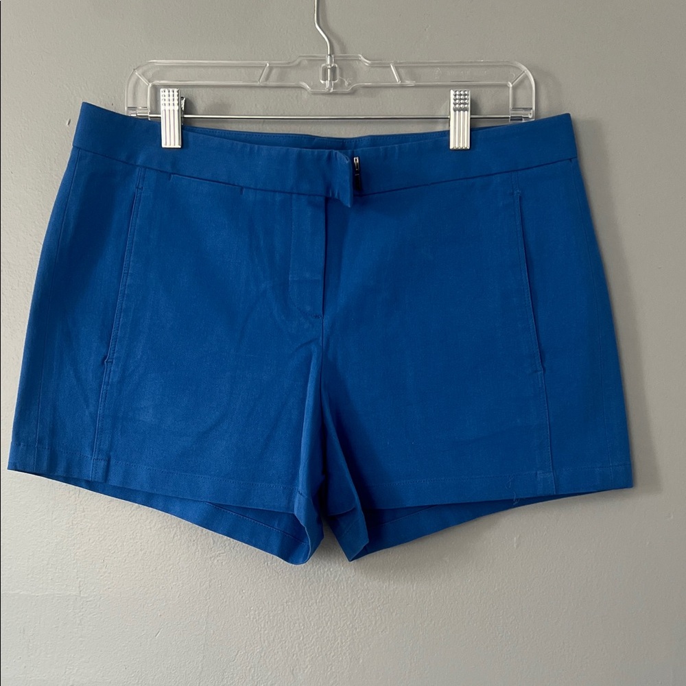 Theory Women's High Waist Cobalt Shorts